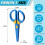3-delt universalsaks, 12,5 cm, afrundet spids 2