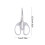 Small Craft Scissors, compatible with Sharp Scissors all Purpose, Straight Fine Tips Mini Sewing Scissors Set, Precision Detail Paper Cutting 3