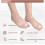 8 Pack Gel Toe Separators for Overlapping Toes, Bunions, Big Toe Alignment, Corrector and Spacer (White) 4