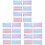 24Pcs Pet Comb Double Sided Fine Tooth Plastic Combs Assorted Colors 2