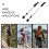 Set de cleme de fixare rapidă pentru bicicletă de munte (față și spate) 5