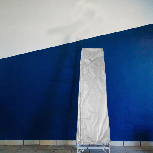 Grått Oxford-stegeförvaringsskydd 198x50cm 1