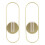 2Pcs Mounted Candle Holders Iron Round Wall Hanging Sconce 2