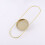2Pcs Mounted Candle Holders Iron Round Wall Hanging Sconce 8