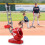 Softball Pitching Machine Batting Baseball Legetøj Udendørs Træner Barn 6