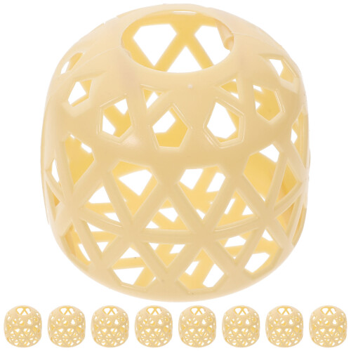 40Pièces Mini Lanternes En ABS Beige Pour Décoration DIY 1