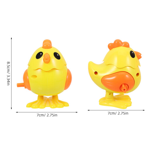9Pcs Wind-Up Playing Chicken Toys Assorted Educational Toys 1