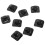 16Pièces Guide Câble En Alliage Noir Avec Clips Adhésifs Robustes 2