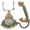 Vintage Τηλέφωνο Decor1Set Προσομοίωση Τηλεφώνου από Ρητίνη, Φτιαγμένο σε Ρετρό Στυλ, 4