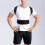Black Adjustable Posture Brace for Shoulder Support and Alignment with Breathable Fabric 5