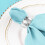 BalsaCircle20Pieces17" Blaue Polyester-Servietten für Hochzeiten 4