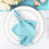 BalsaCircle50Pièces17" Serviettes de table bleues en polyester pour mariage 5