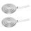 4Pcs Silver Stainless Steel Flame Tamer Simmer Ring for Kitchen Use 2
