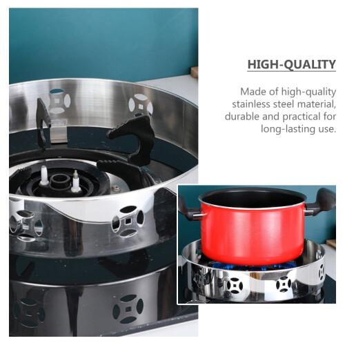 Stainless Steel Wok Stand Windproof 1 Piece 1
