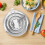 4Pcs Silver Stainless Steel Flame Tamer Simmer Ring for Kitchen Use 10