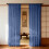 Ensemble housse de couette unie et rideaux transparents à œillets 4