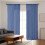 Ensemble housse de couette unie et rideaux transparents à œillets 6