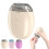 YOCBZ Mini-Nagelschleifer, 2er-Pack, Beige, 3 Geschwindigkeiten, USB 2