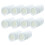 Cloth Diapers Reusable Cotton 10 pcs 32x12 cm 8