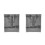 2Pcs Compact Silverware Drawer Organizer Tray Pp+pet Material 9