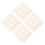 800Pcs Pre Sharpened Half Wood Pencils Mini Short Round Khaki for Kids 4