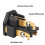 MUSEYA Female Extension Cord Ends Black 3 Pcs 3