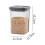 Airtight Food Storage Containers Plastic 600ml Set 3