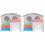 2Pcs Hamster House Small Pet Hideout Washable Fun Villa 2