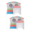 2Pcs Hamster House Small Pet Hideout Washable Fun Villa 7