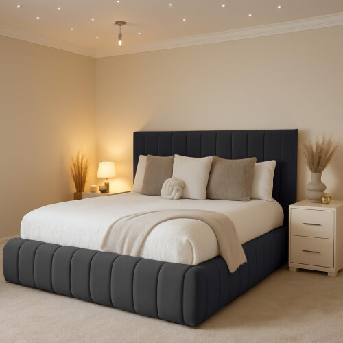 6FT Super King Ottoman Storage Divan Base Bedframe
