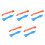 5Sets Assorted Color Plastic Foil Hand Tools for Home Art Crafting 7