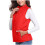 Vest for Women Winter Fall Basic Button Vest Solid Keep Warm Sleeveless Jacket with Pocket,Red 8