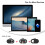 Kit com 8 protetores deslizantes ultrafinos para webcam, compatíveis com laptops e PCs. 3
