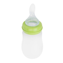 Ayudas para beber Taza de alimentación de 240 ml verde PP y silicona