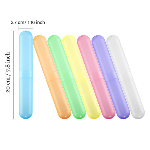 Conjunto de 20 capas para escova de dentes com código de cores. 1
