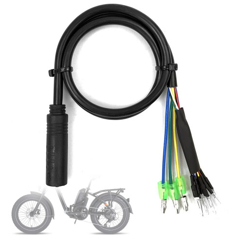 Cable de bicicleta a eBike: 60 cm, sensor Hall de 6 pines