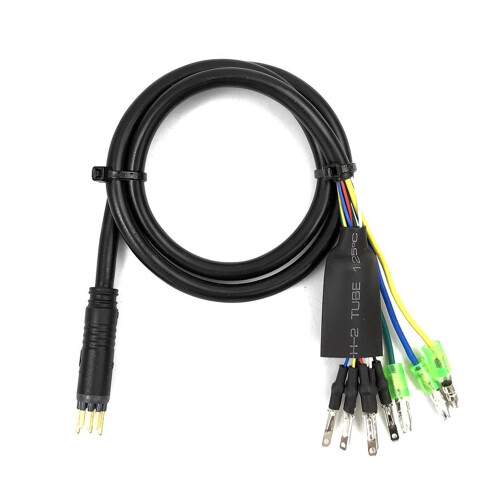 Bicycle to E-Bike Conversion Motor Adapter Cable 6 Pin Hall Sensor 130cm