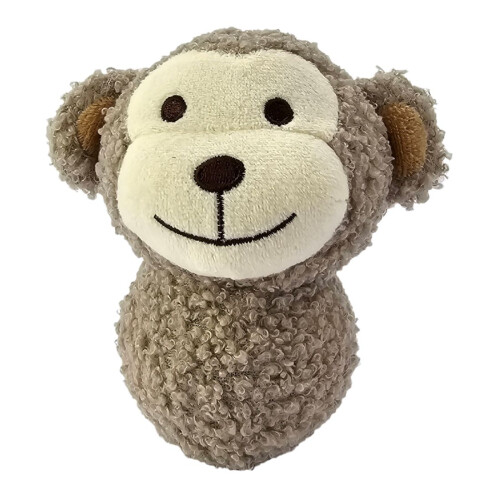 HugglePets HugglePets Tiny Tails Ball Belly Monkey Max Puppy Toy