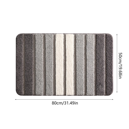 Tapis de bain absorbant et antidérapant 50 x 80 cm 2