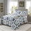 Boho-Blumen-Steppdecken-Set, Kingsize 5