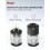 Set mufă și conector iluminat negru 15A 125V 1 set 2
