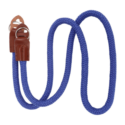 Blue Cowhide Nylon Camera Neck Shoulder Strap for DSLR, 106cm 2