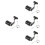 4St Kettingspanner Kit Voor Motorfiets Met Instelbare Kettingspanning 8