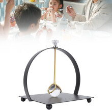 Schwarzer Eisen-Serviettenhalter für Tisch, Bar und Café – Stilvolles Bogenhandgriff-Design
