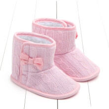 Botas de regalo para niñas, botas para bebés que empiezan a caminar, botas para niños pequeños, suela suave antideslizante de primera calidad,