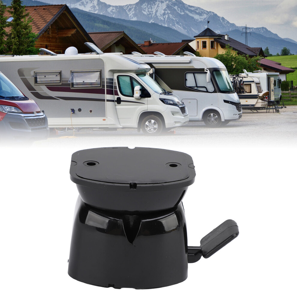 Rv Door Catch Abs Durable Safety For Campervan, Trailer & Bus Black 8401384714163