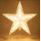 LED Clear Acrylic Star Tree Topper 22cm 31 Lights 1