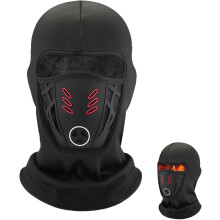 Winter bivakmuts gezichtsmasker met thermische fleecevoering
