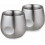 Stainless Steel Espresso Cups 6 oz 2-Pack 1