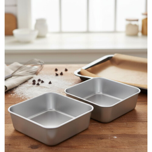 8-inch Square Stainless Steel Baking Pan